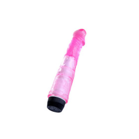 Vibromasseur 20 cm Jelly rose 